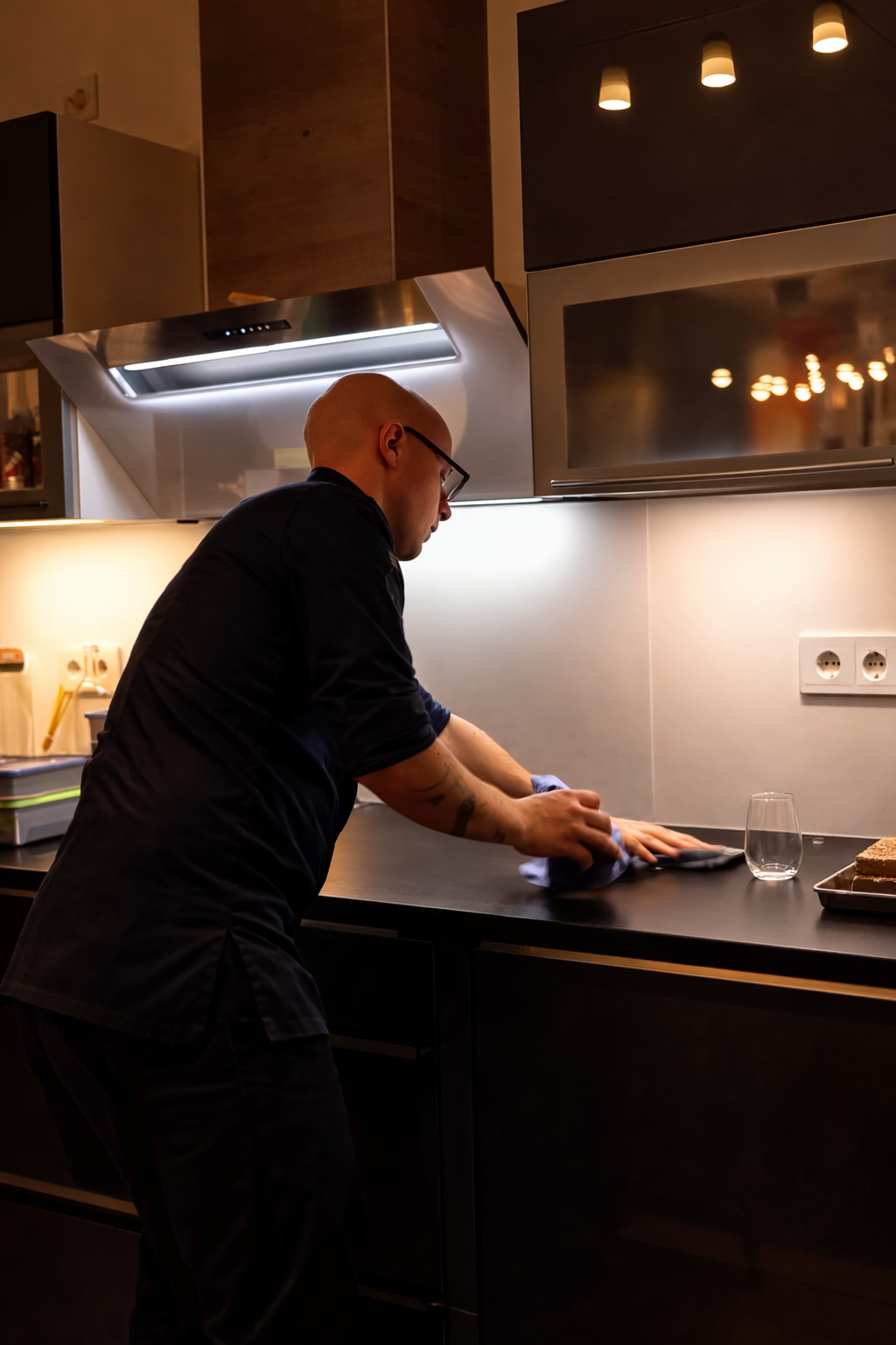 A clean kitchen afterwards